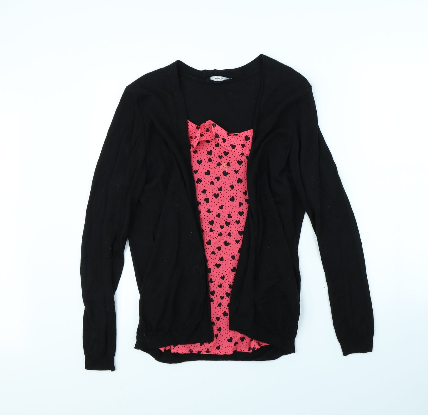 George Womens Pink Polka Dot  Pullover Jumper Size 14