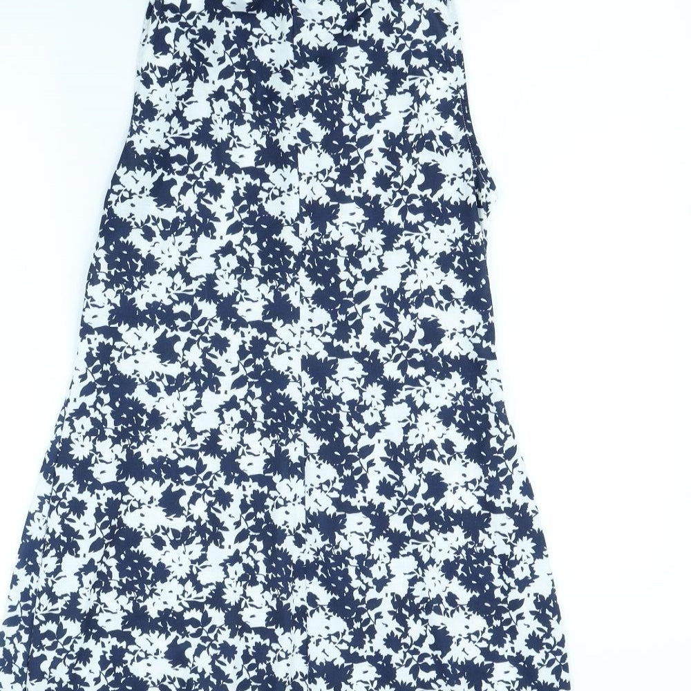 Kaleidoscope Womens Blue Floral  Shift  Size 14