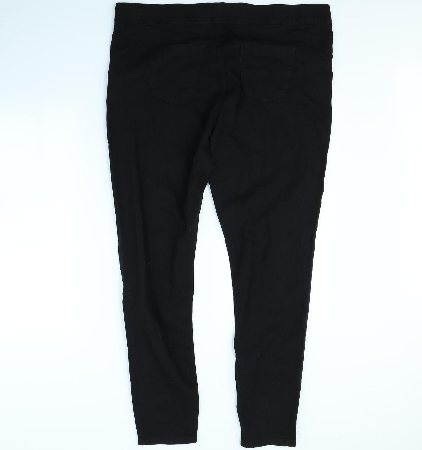 Denim & Co. Womens Black   Skinny Jeans Size 20 L27 in