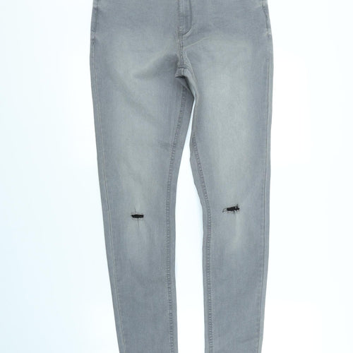 Nice&chic Womens Grey   Skinny Jeans Size 32 in L30 in