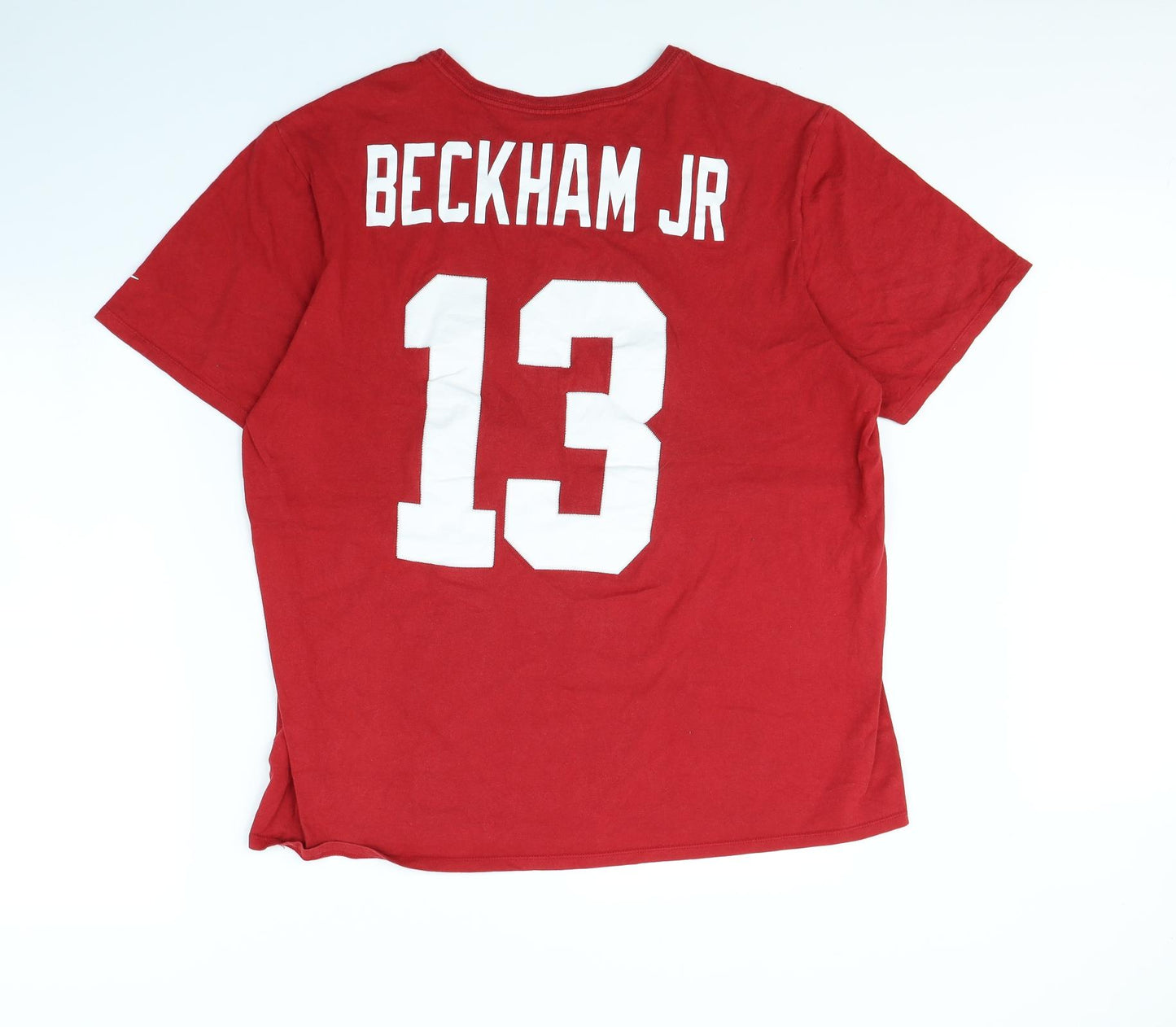 Nike Mens Red    T-Shirt Size XL  - NY 13 BECKHAM JR