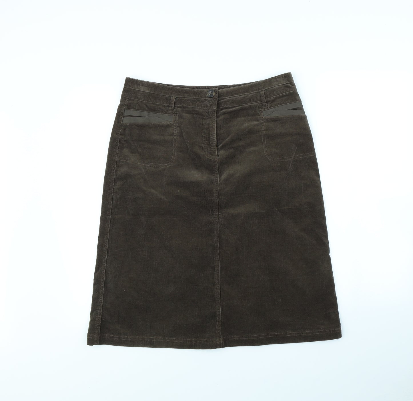 NEXT Womens Brown   Peasant Skirt Size 12