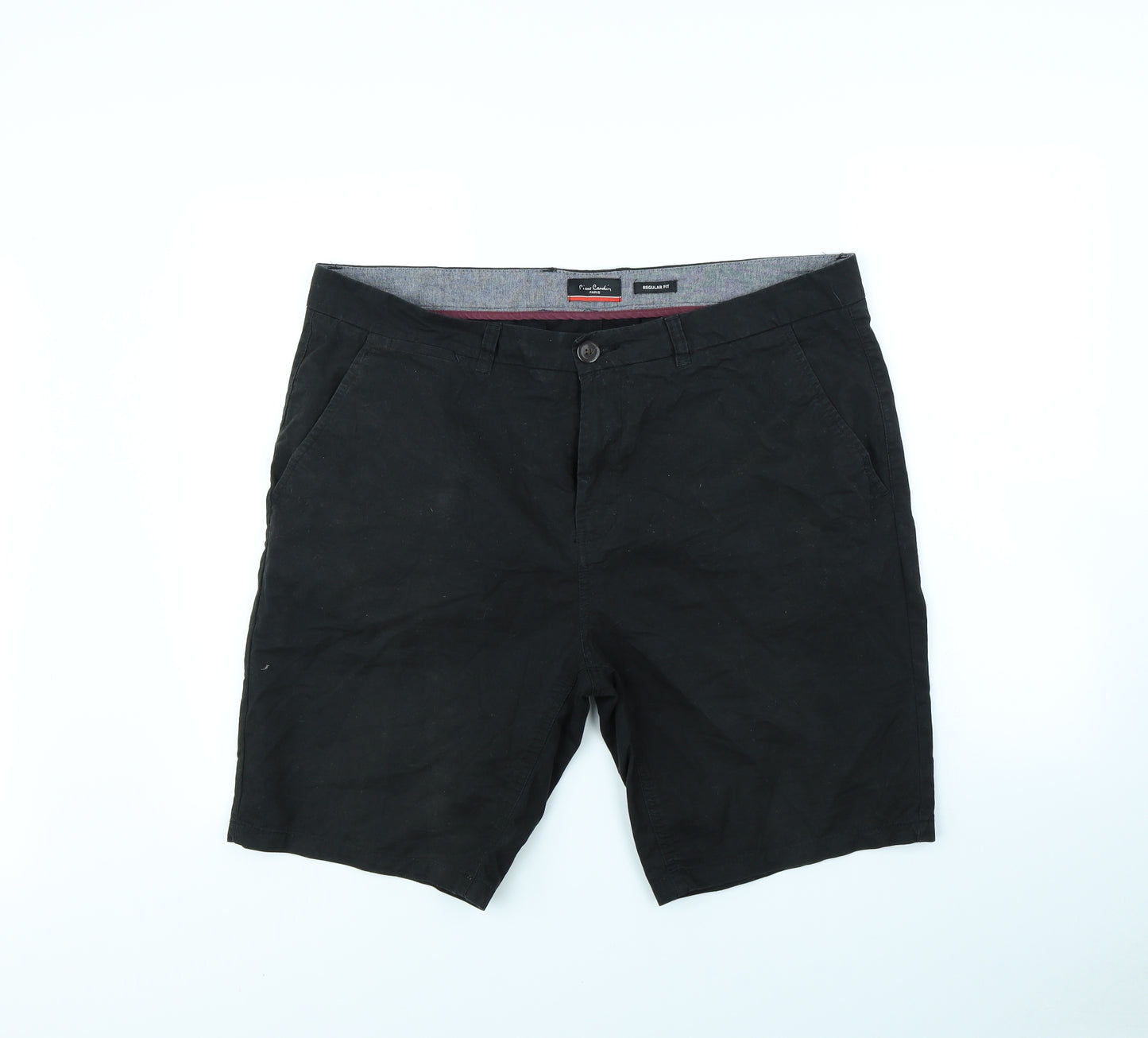 piene candin Mens Black   Cargo Shorts Size 40 in