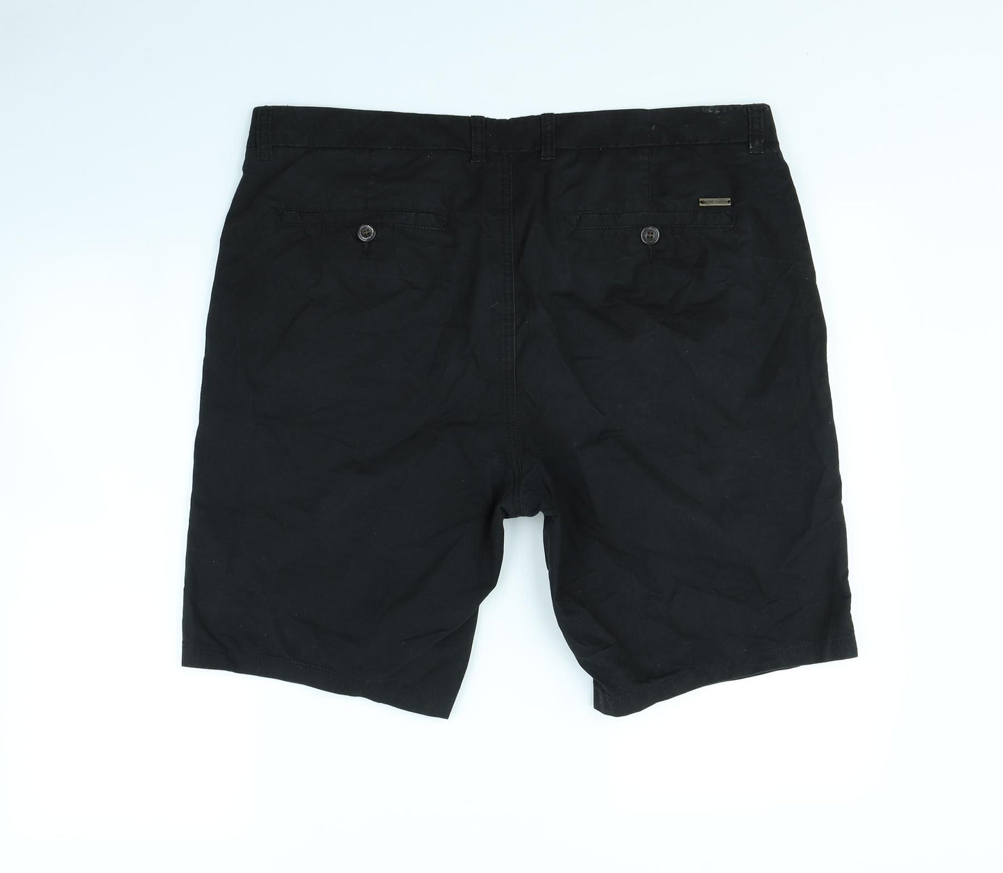 piene candin Mens Black   Cargo Shorts Size 40 in