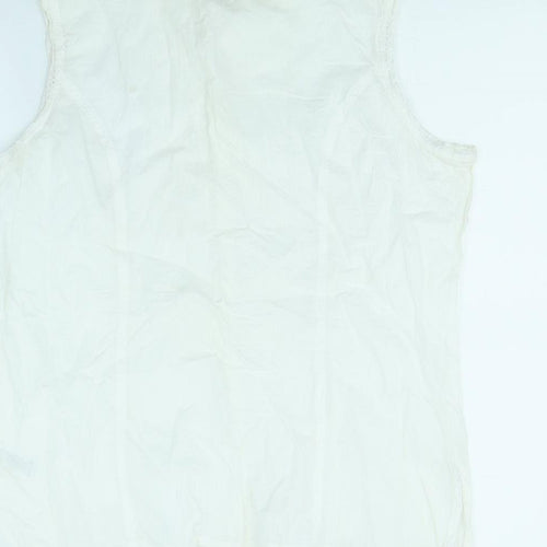 BHS Womens White   Basic Button-Up Size 16