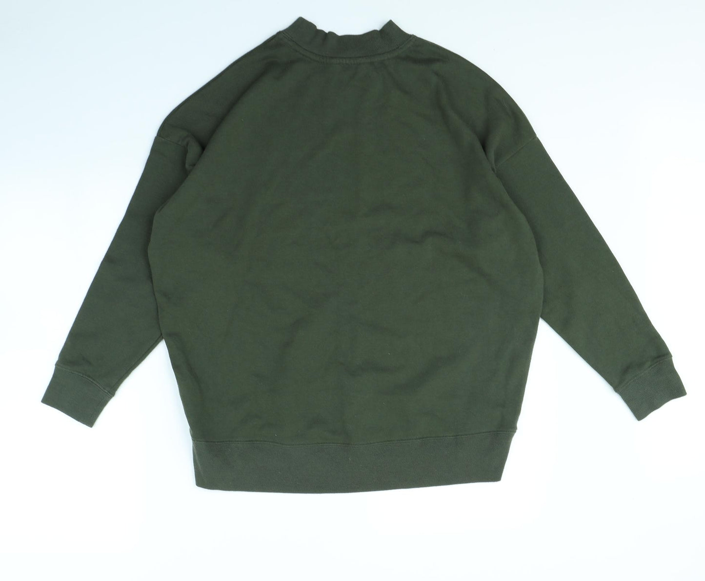 New Look Womens Green  Rayon Pullover Jumper Size 10