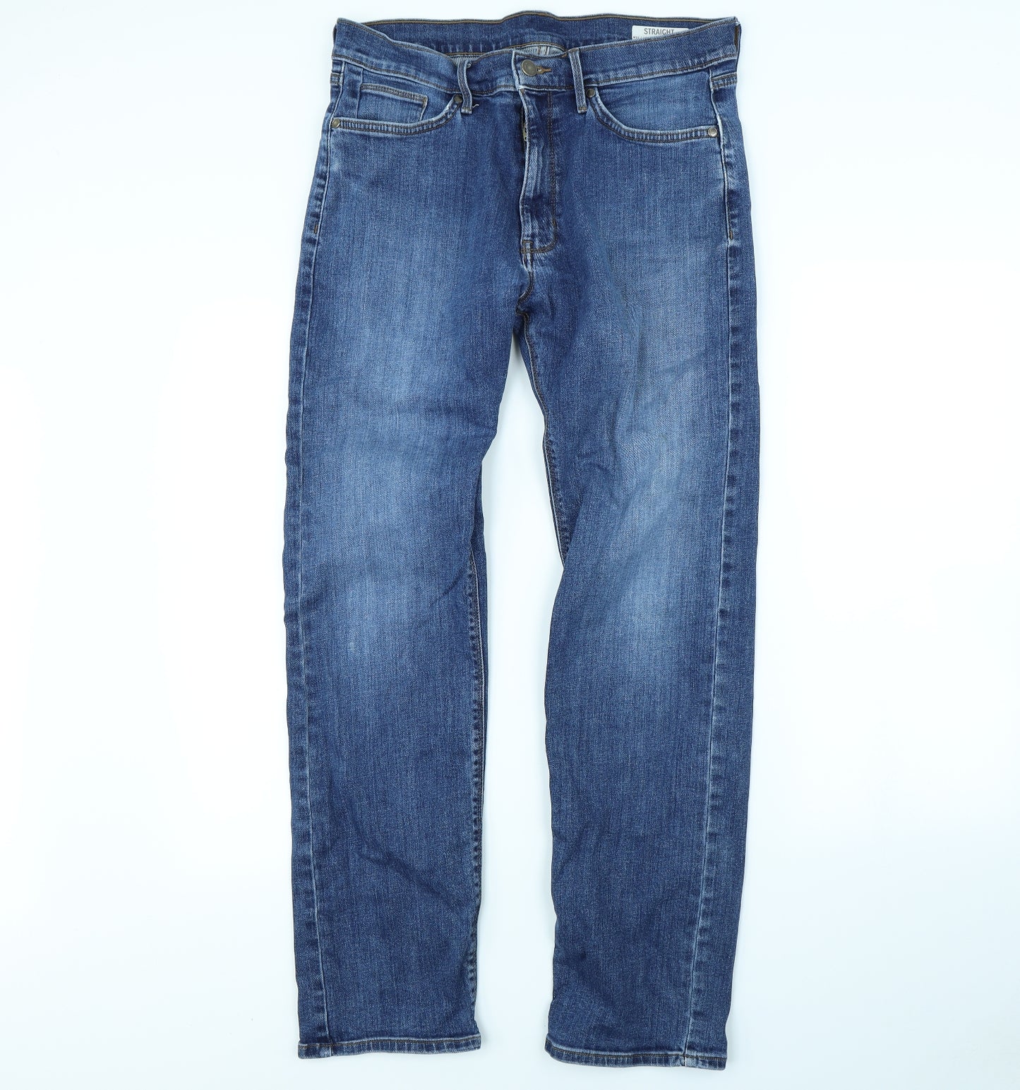 Preworn Mens Blue   Straight Jeans Size 32 in L30 in