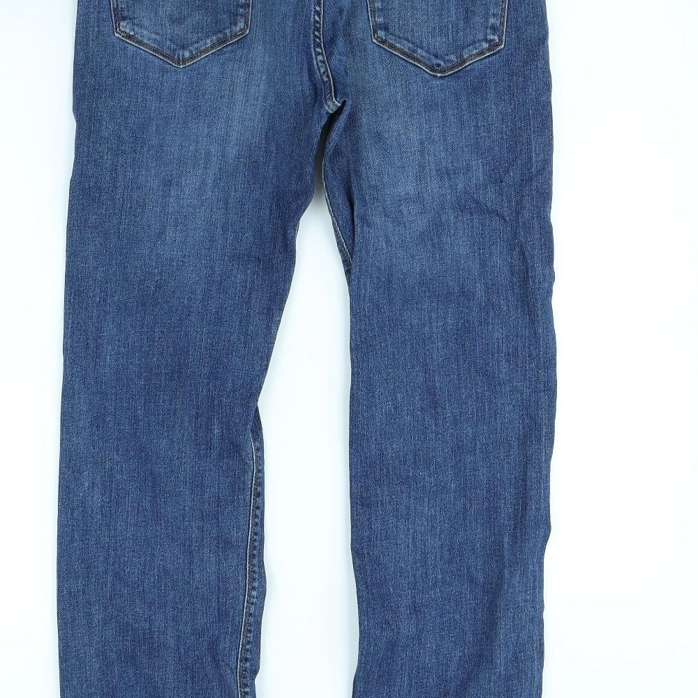 Preworn Mens Blue   Straight Jeans Size 32 in L30 in