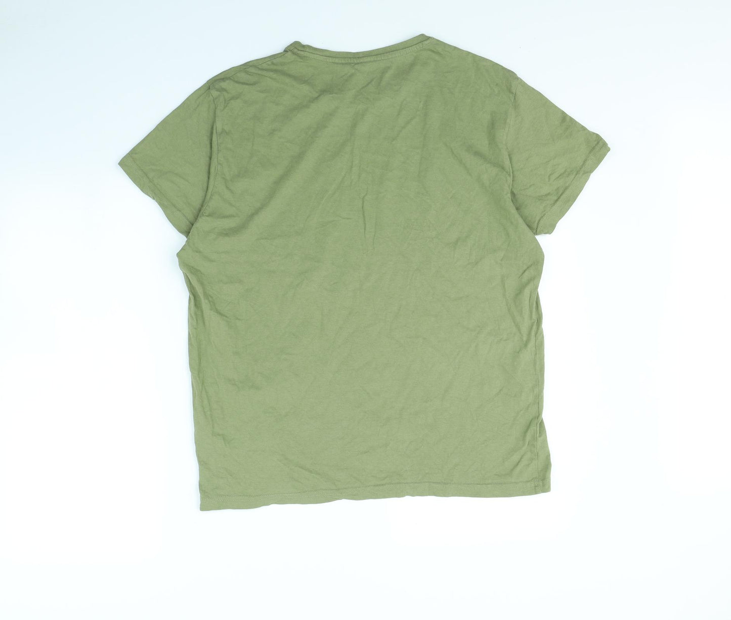 Primark Mens Green    T-Shirt Size L