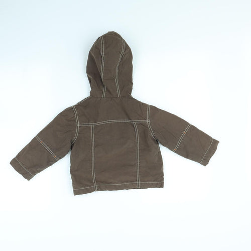 Mothercare Girls Brown   Rain Coat Coat Size 2 Years