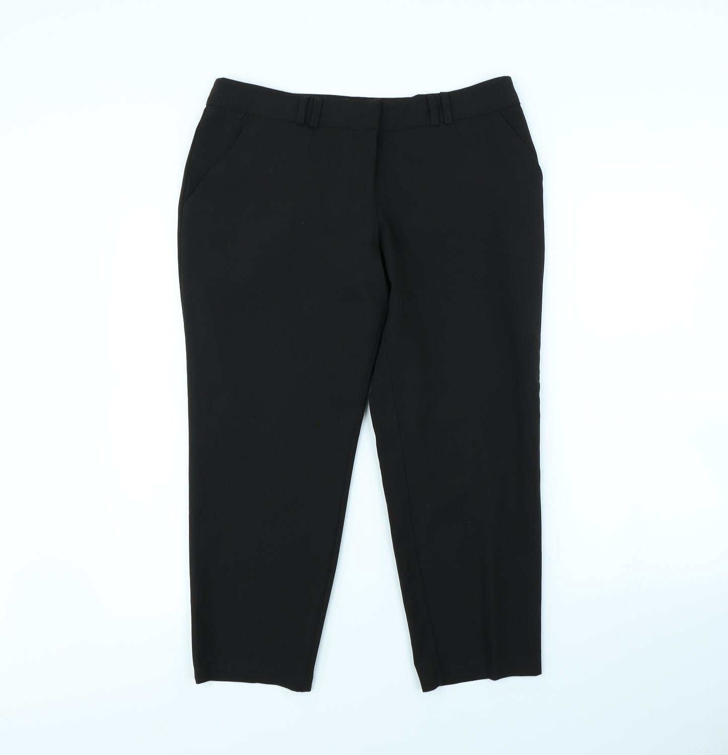 Dorothy Perkins Womens Black   Dress Pants Trousers Size 12 L22 in