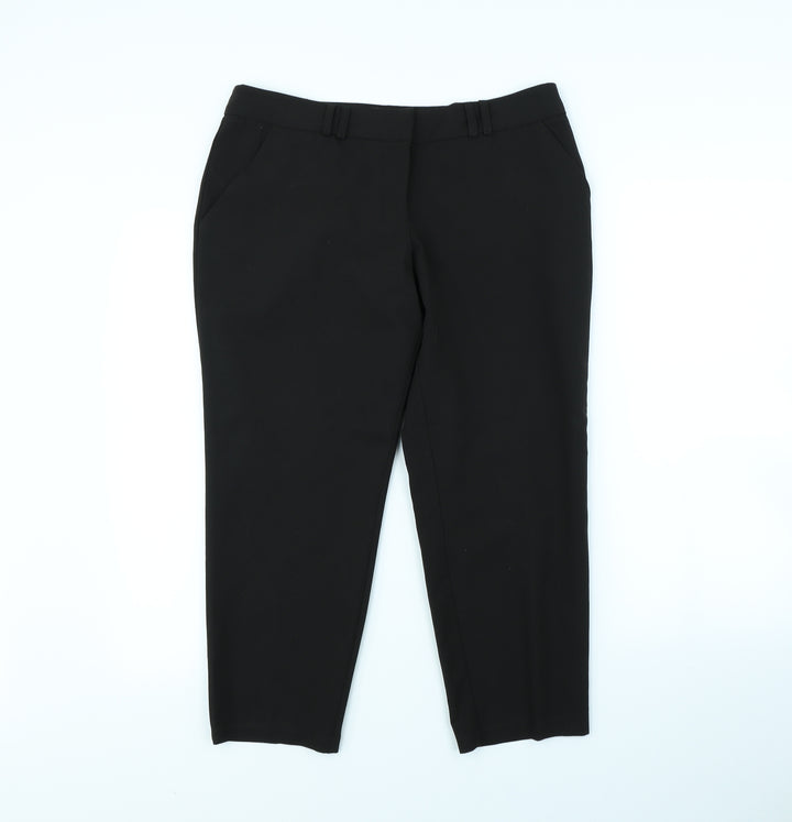 Dorothy Perkins Womens Black   Dress Pants Trousers Size 12 L22 in