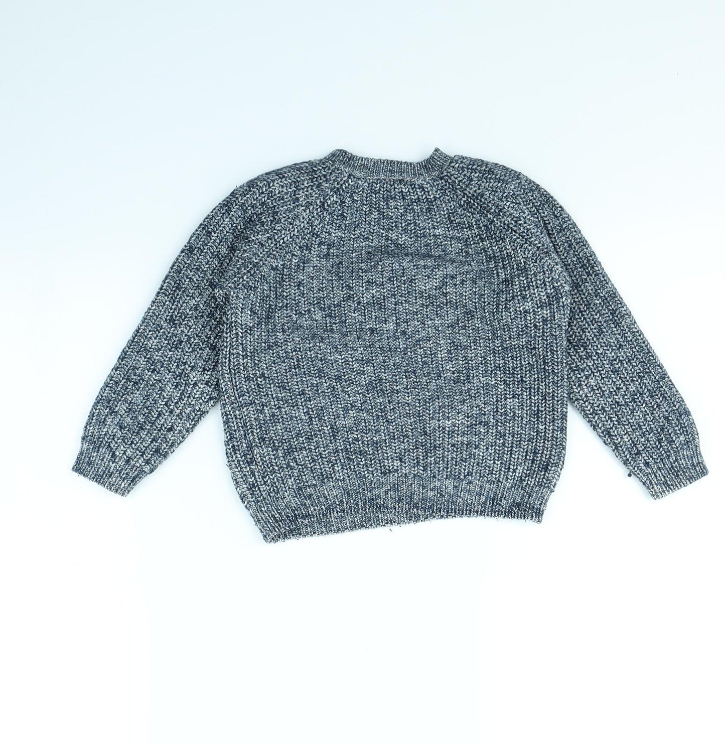 Preworn Boys Blue   Pullover Jumper Size 3 Years