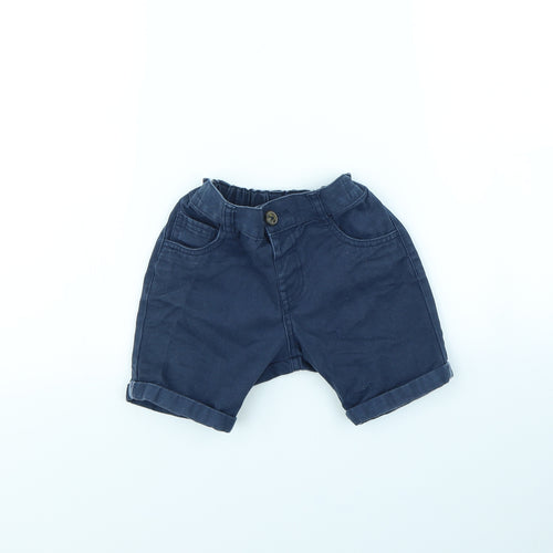 F&F Boys Blue   Cargo Shorts Size 4 Years