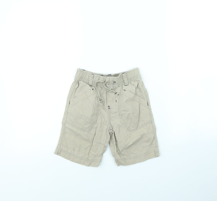 NEXT Boys Beige Cropped Trousers Size 3-6 Months