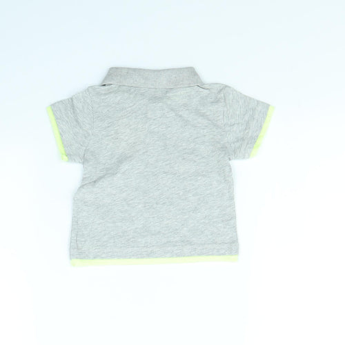Zara Boys Grey   Basic Polo Size 3-6 Months