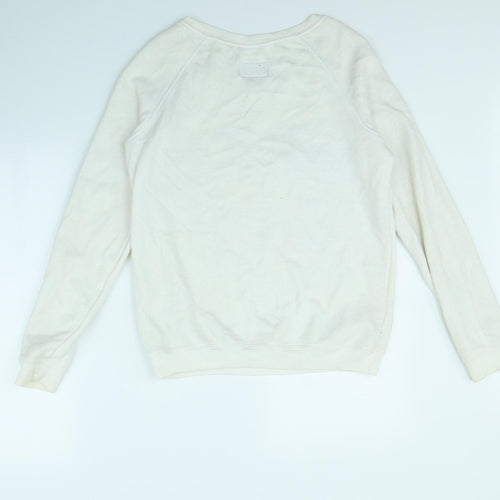 American Eagle Womens White   Pullover Jumper Size S  - American eagle