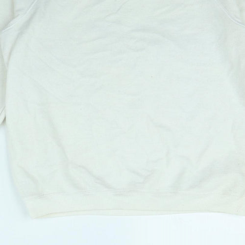 American Eagle Womens White   Pullover Jumper Size S  - American eagle