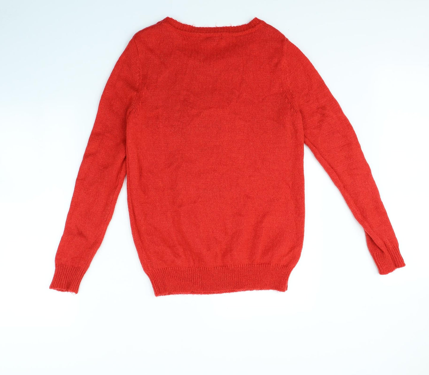 FOREVER 21 Womens Red   Pullover Jumper Size M  - 9
