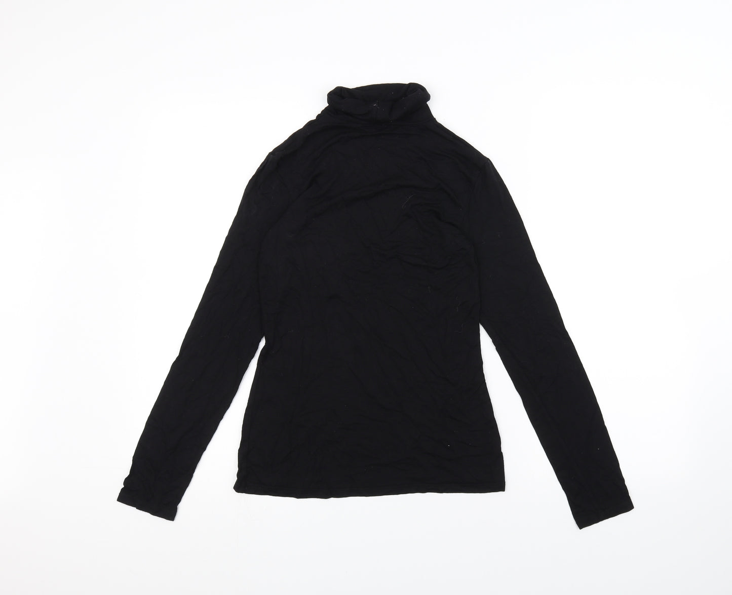 George Womens Black   Basic T-Shirt Size 8