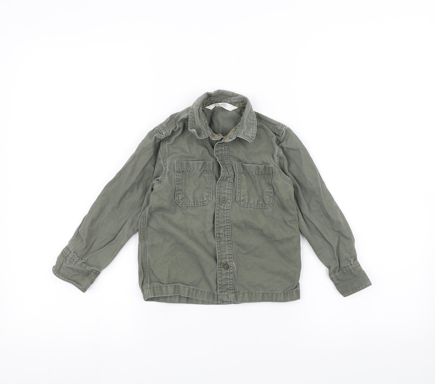 H&M Girls Green   Jacket  Size 3-4 Years