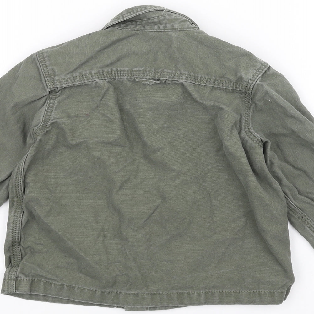 H&M Girls Green   Jacket  Size 3-4 Years