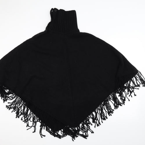 Marks and Spencer Womens Black   Pullover Jumper One Size