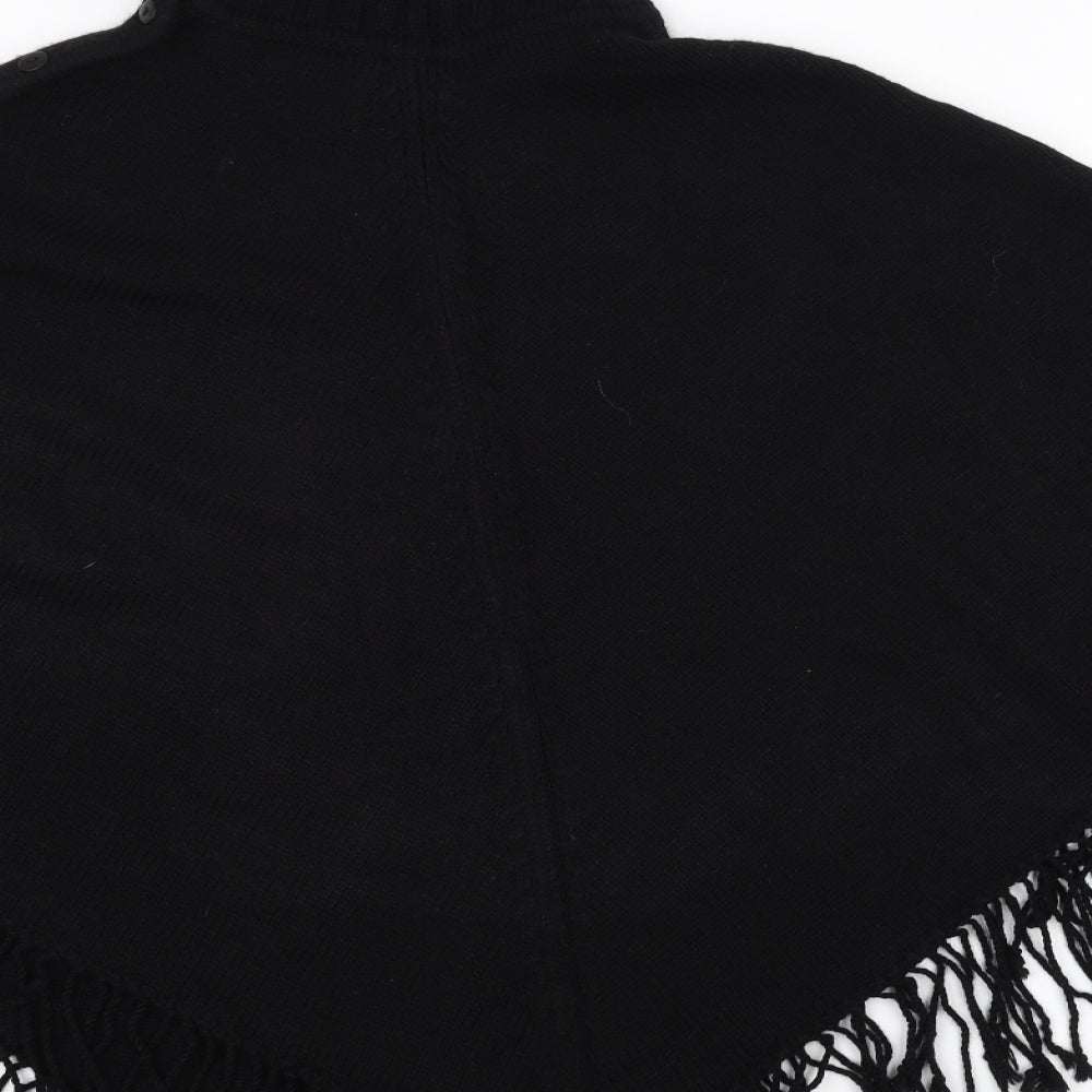 Marks and Spencer Womens Black   Pullover Jumper One Size