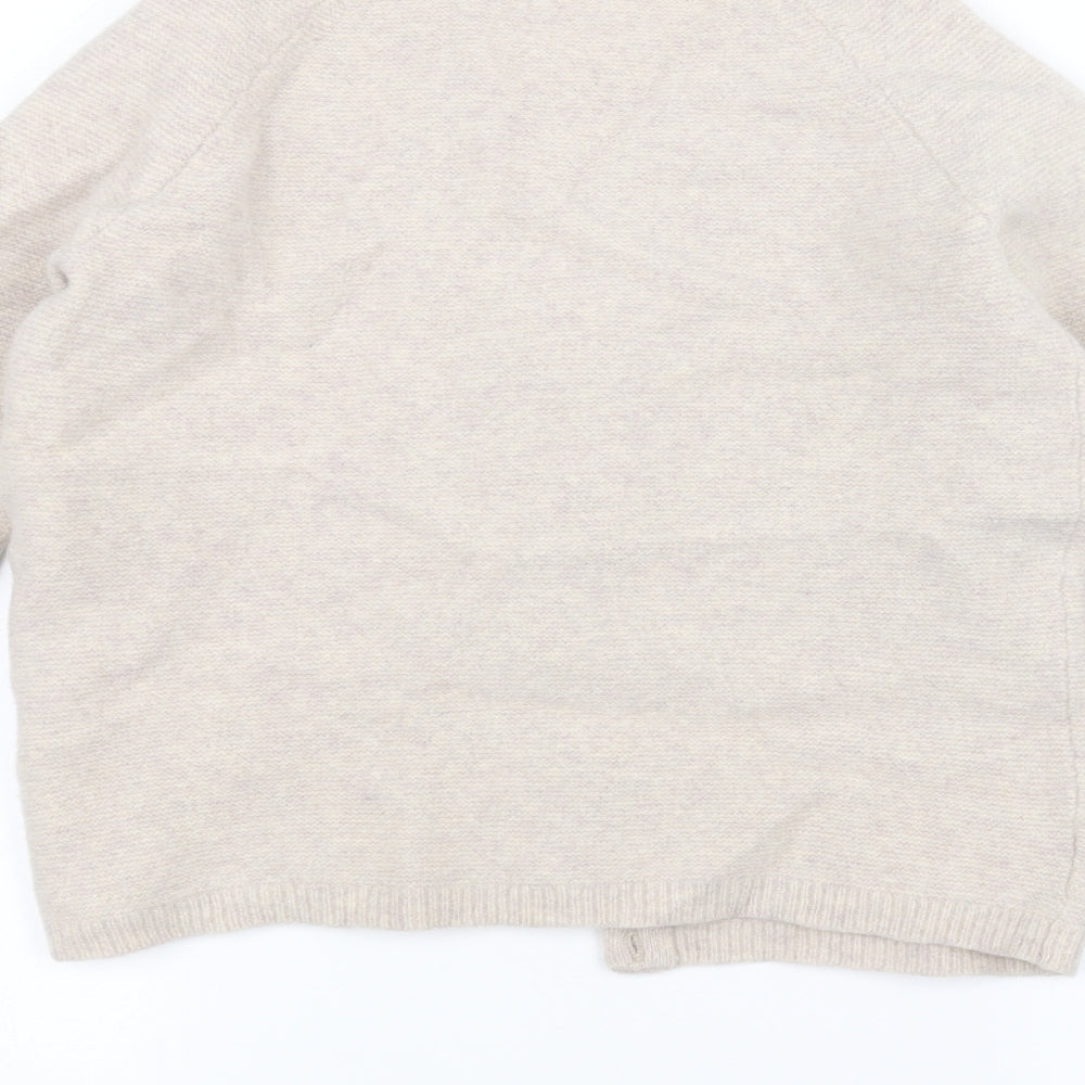 ken Womens White   Jacket Coatigan Size S