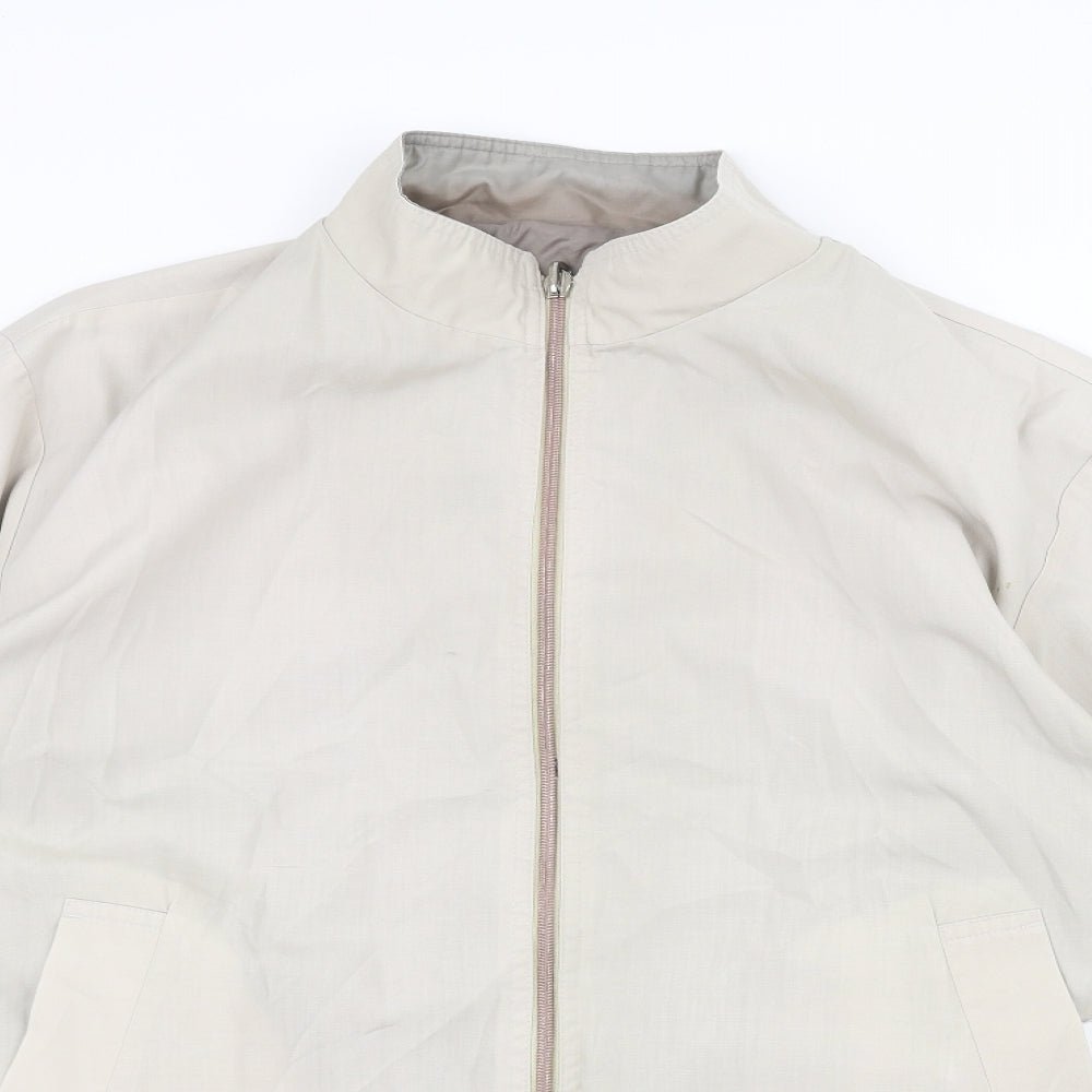 st michael Mens White   Jacket  Size S