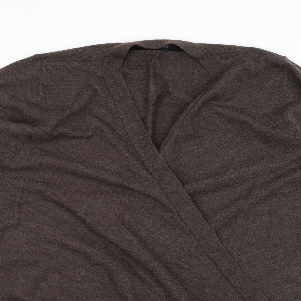 F&F Womens Brown   Jacket Coatigan Size 16