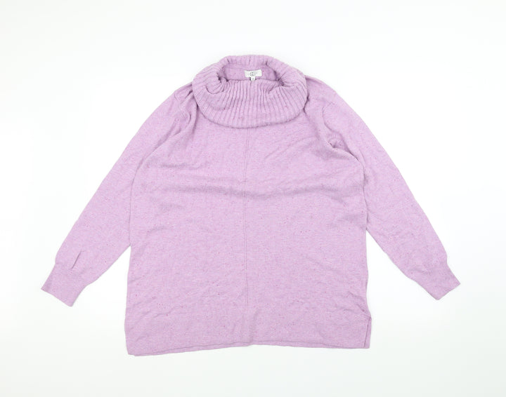 Country Casuals Womens Purple Pullover Jumper Size M