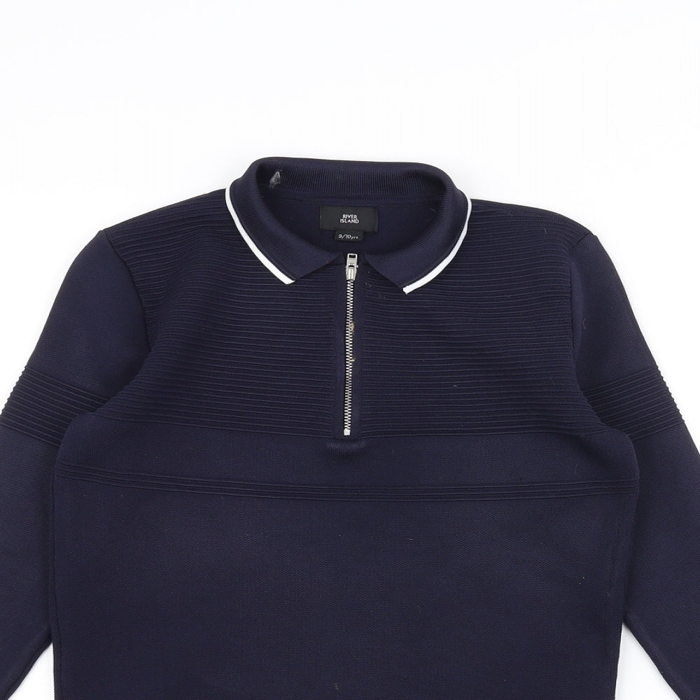 River Island Boys Blue   Jacket  Size 9-10 Years