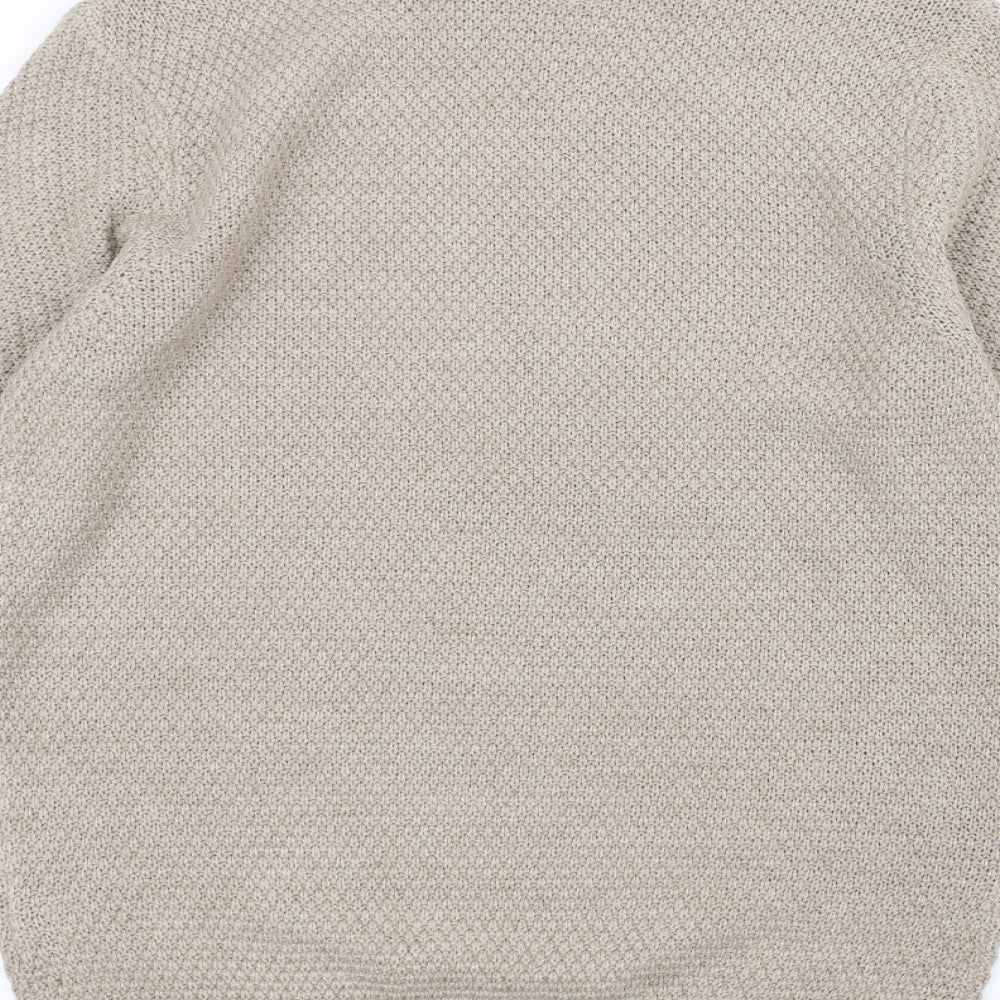 F&F Mens White   Pullover Jumper Size M