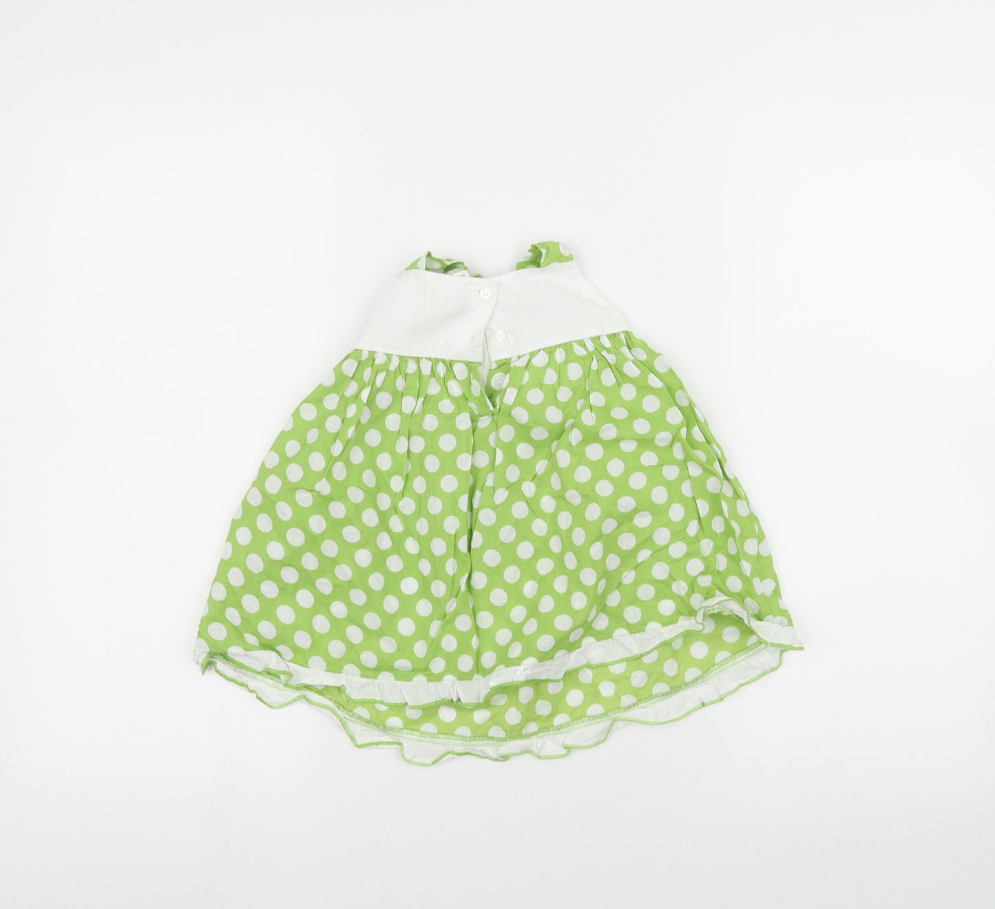 NEXT Baby Green Polka Dot  A-Line  Size 3-6 Months