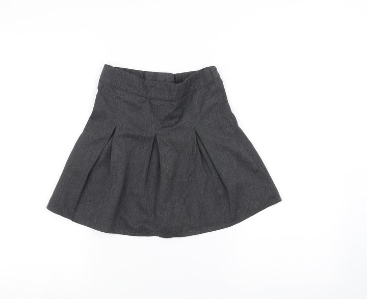 F&F Girls Grey   A-Line Skirt Size 6-7 Years