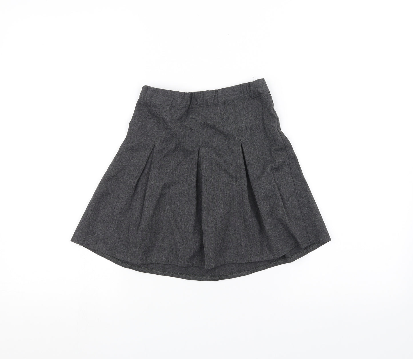 F&F Girls Grey   A-Line Skirt Size 6-7 Years