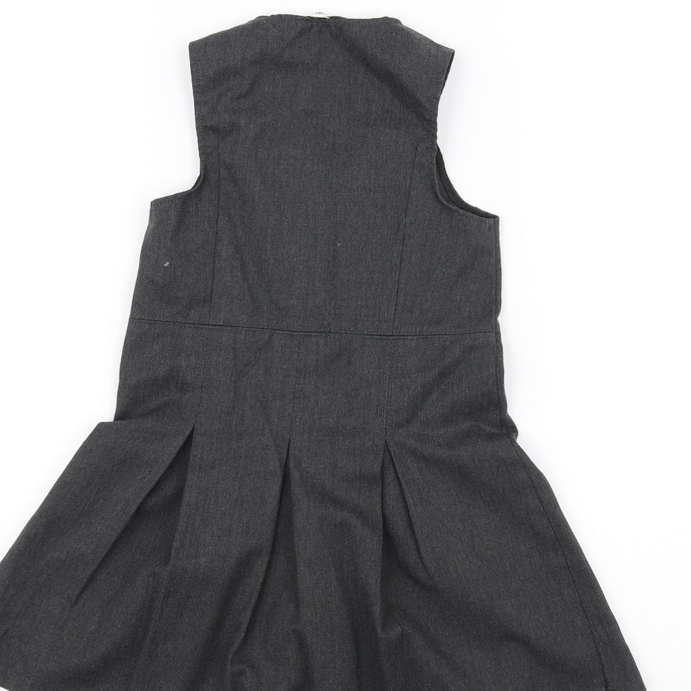Marks and Spencer Girls Grey   A-Line  Size 3-4 Years