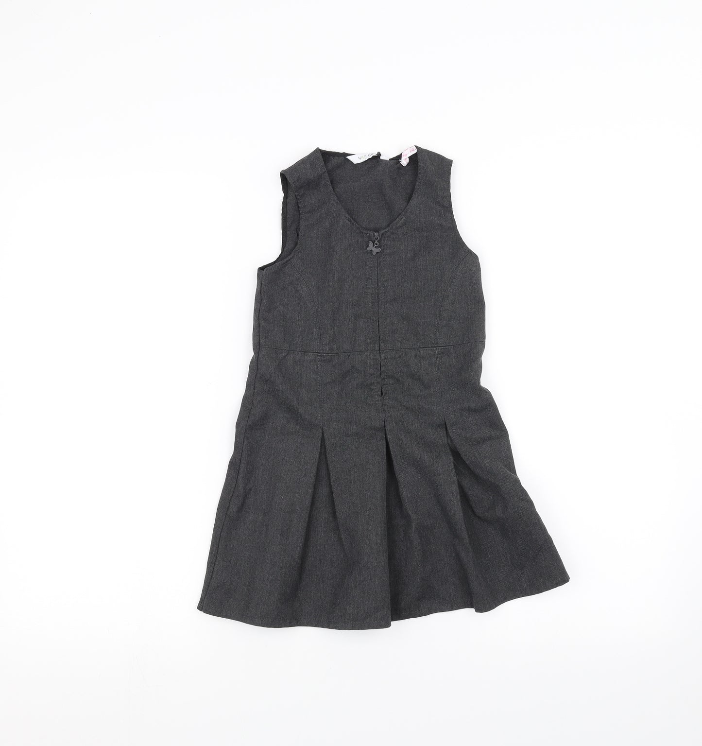 Marks and Spencer Girls Grey   A-Line  Size 3-4 Years  - School