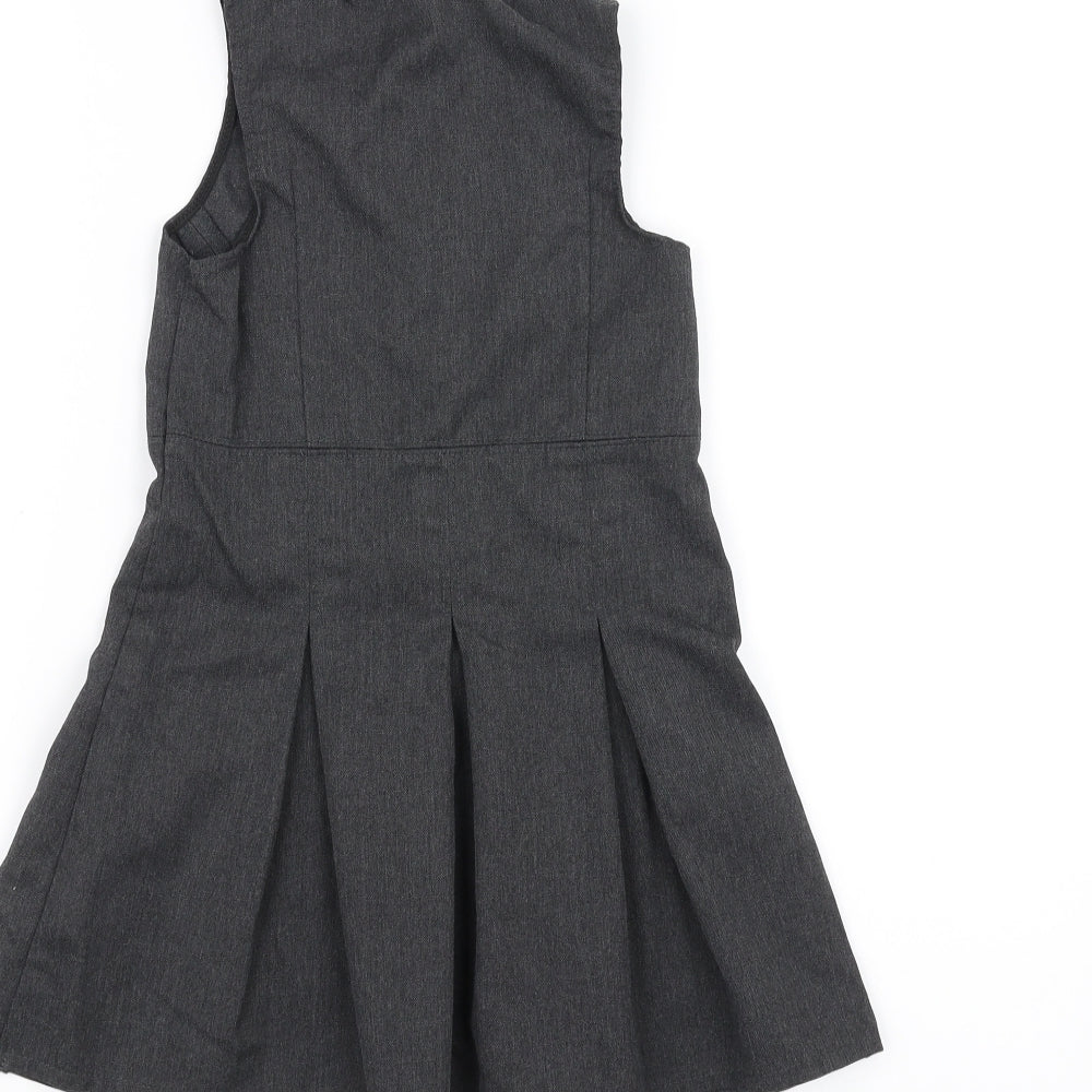 Marks and Spencer Girls Grey   A-Line  Size 3-4 Years  - School