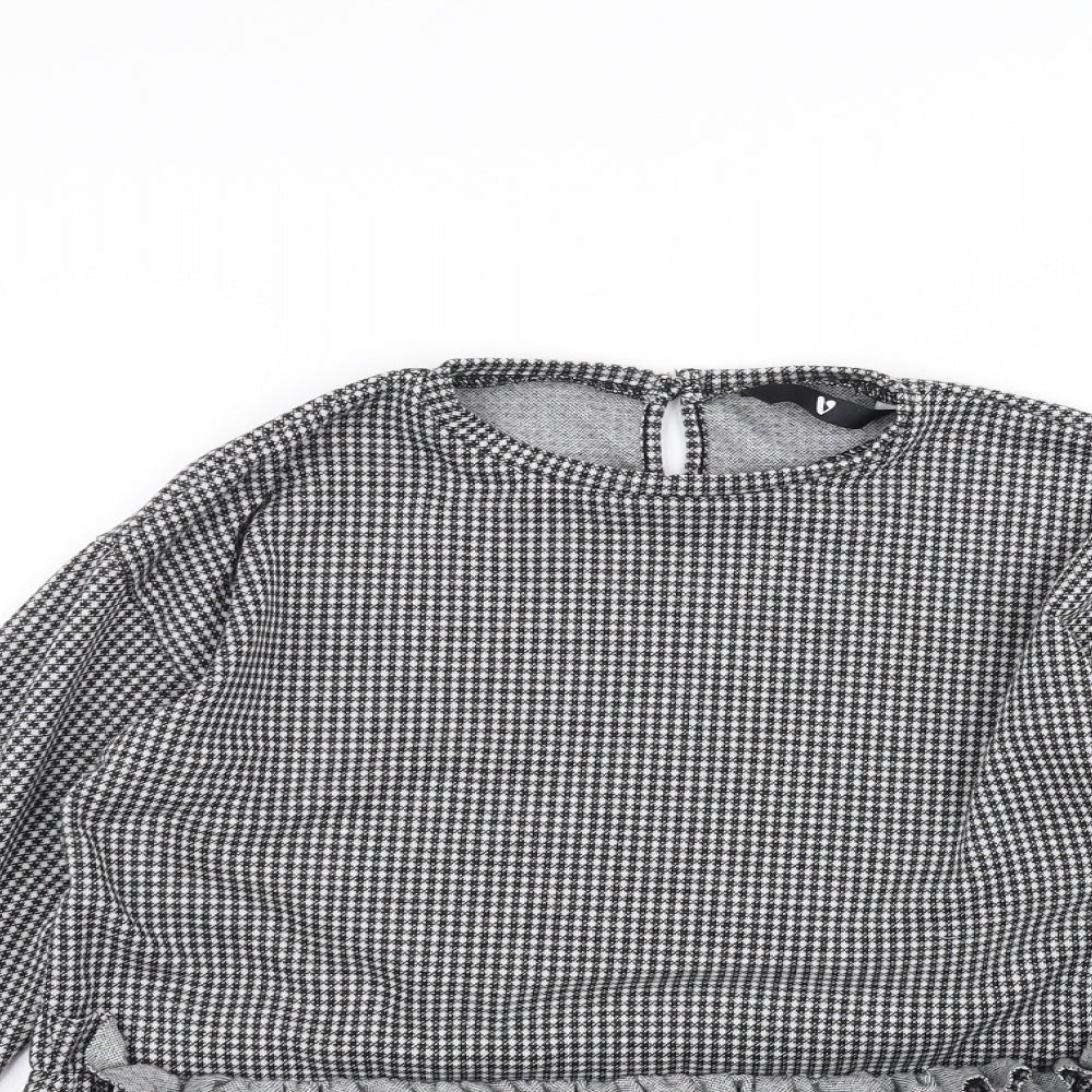 Very Girls Black   Pullover Jumper Size 11 Years