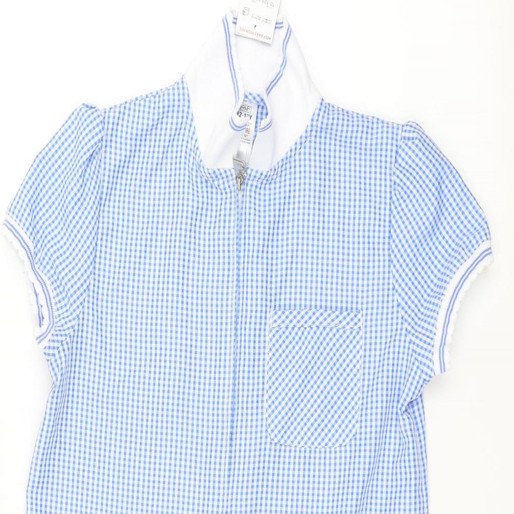 F&F Girls Blue   A-Line  Size 12-13 Years