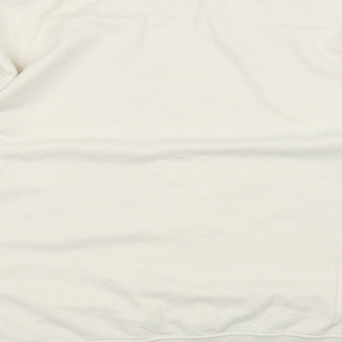 New Look Womens White   Pullover Jumper Size M