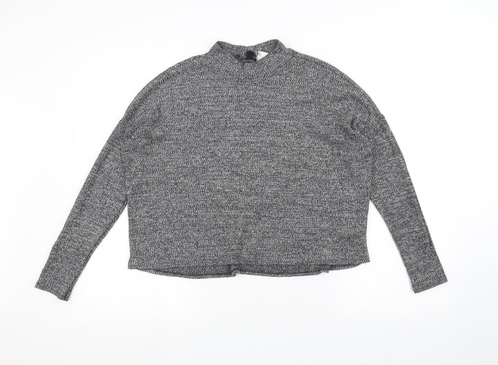 H&M Womens Grey Pullover Jumper Size M