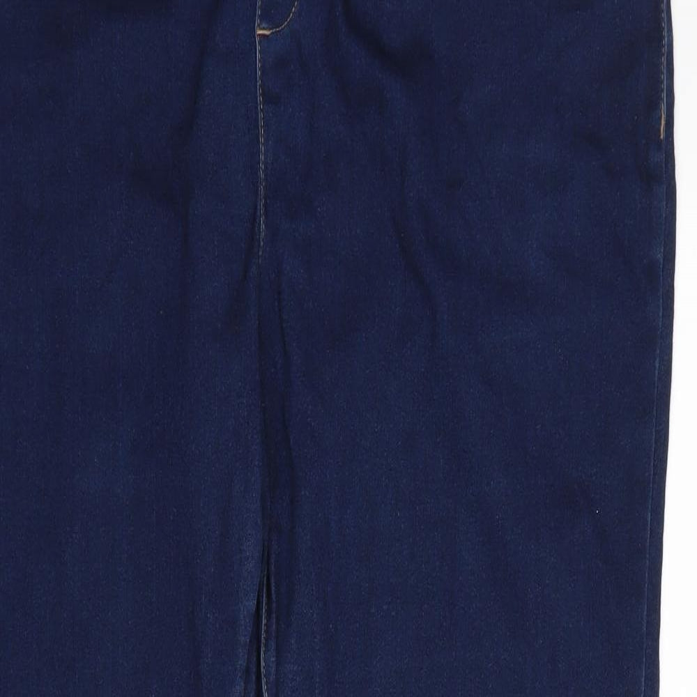 George Womens Blue  Denim Jegging Trousers Size 20 L28 in
