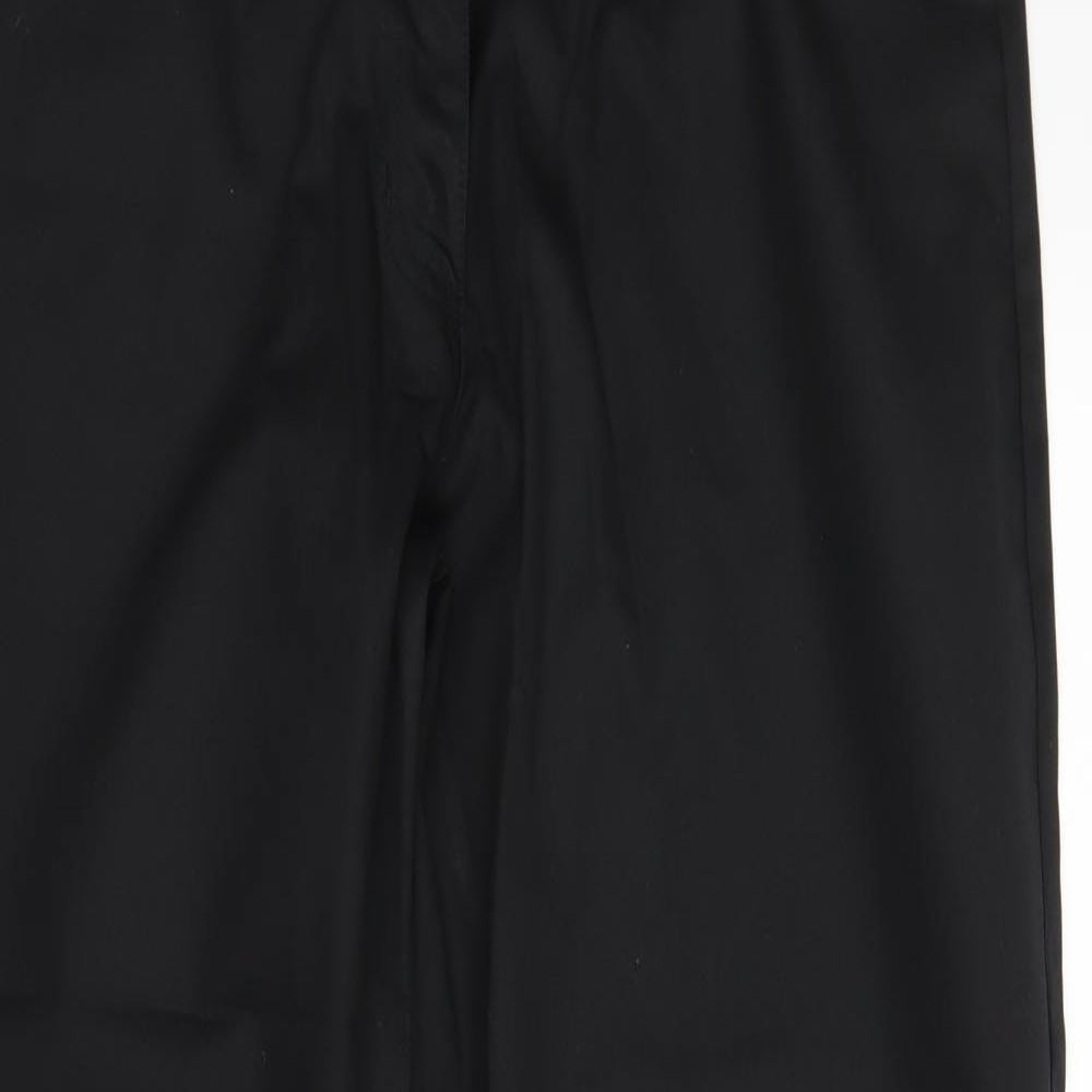 Alexandra Womens Black   Chino Trousers Size 18 L29 in