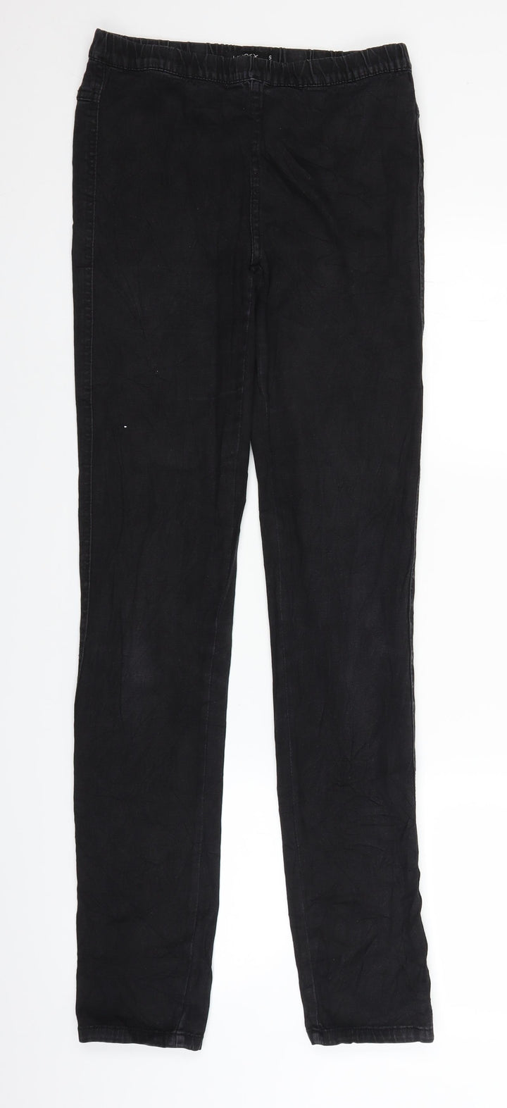 Lindex Womens Black  Denim Straight Jeans Size S L32 in