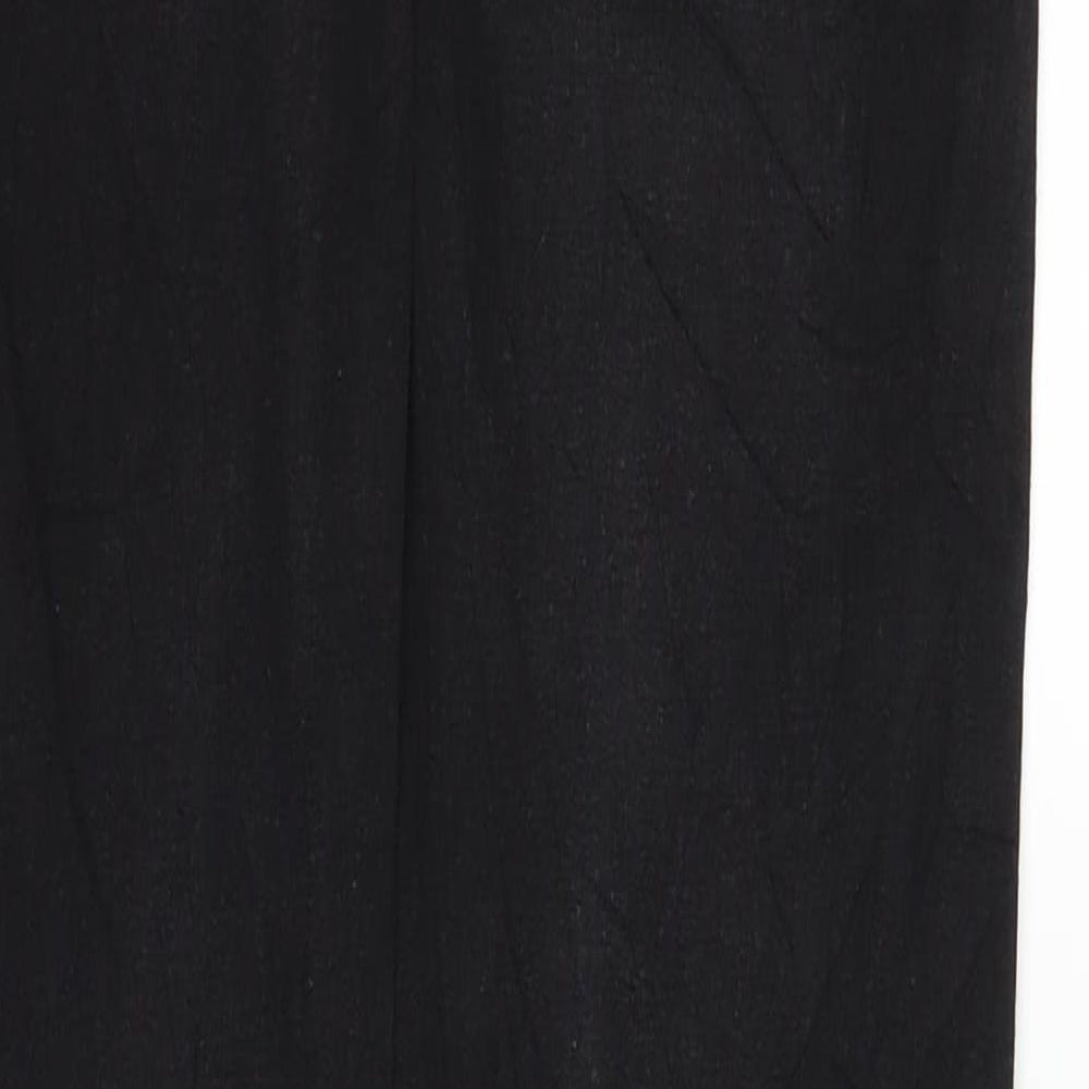 Lindex Womens Black  Denim Straight Jeans Size S L32 in