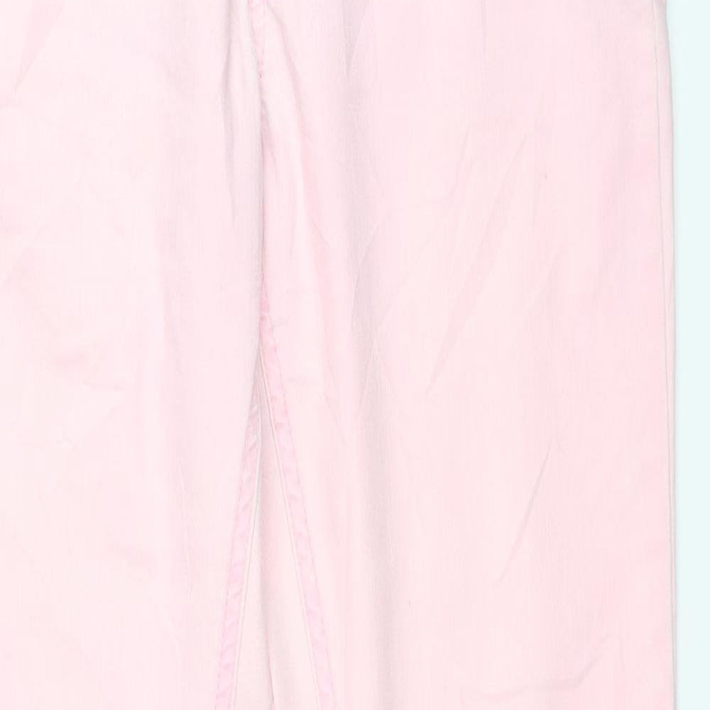 Kappahl Girls Pink  Denim Straight Jeans Size 15 Years