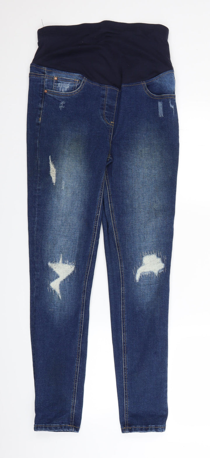 Papaya Womens Blue  Denim Skinny Jeans Size 8 L27 in